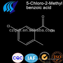 Off white or light yellow powder 98% 5-Chloro-2-methyl benzoic acid C8H7ClO2 CAS 7499-06-1